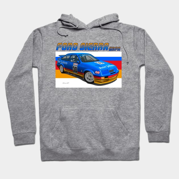 GrA Ford Sierra RS Cosworth Hoodie by PjesusArt